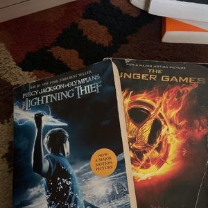 Paperback Hunger Games &Percy Jackson